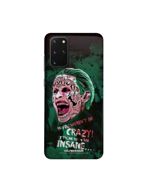 

CelfieDesign Black & Green Crazy Insane Joker Samsung Galaxy S20 Plus Slim Back Case