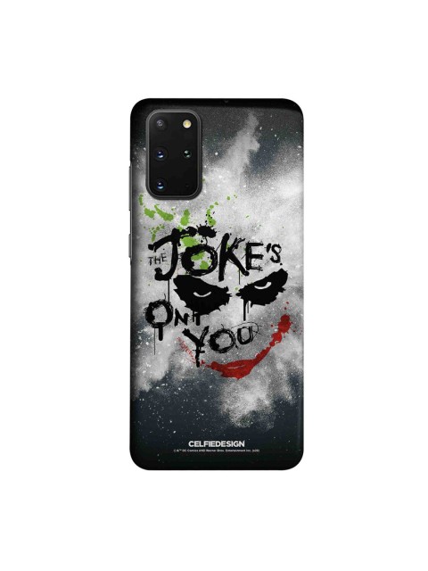 

CelfieDesign Black & Red The Jokes On You Samsung Galaxy S20 Plus Slim Back Case