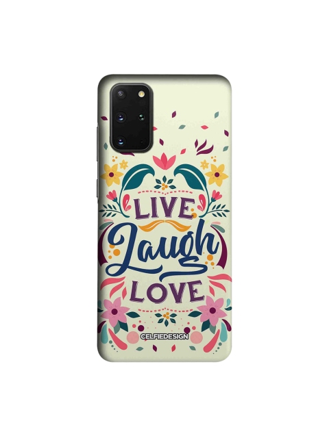 

CelfieDesign White & Purple Live Laugh Love Samsung Galaxy S20 Plus Slim Back Case