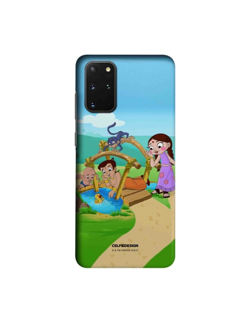 

CelfieDesign Blue & Green Chota Bheem & The Duck Samsung Galaxy S20 Plus Slim Back Case