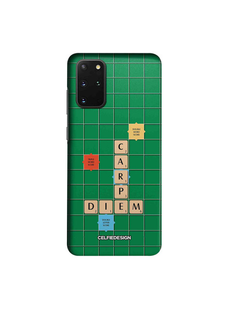 

CelfieDesign Green & Beige Scrabble Game Samsung Galaxy S20 Plus Slim Back Case