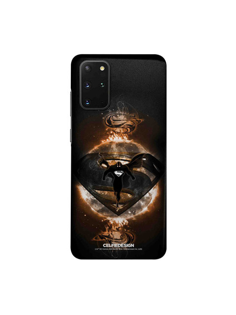 

CelfieDesign Black & Gold-Toned Superman Rage Samsung Galaxy S20 Plus Slim Back Case