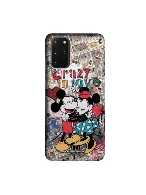 

CelfieDesign Multicolored Crazy in love Samsung Galaxy S20 Plus Slim Back Case, Multi