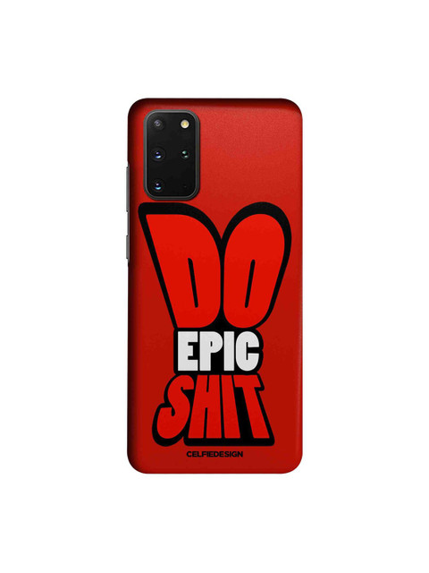 

CelfieDesign Red & Black Do Epic Shit Samsung Galaxy S20 Plus Slim Back Case