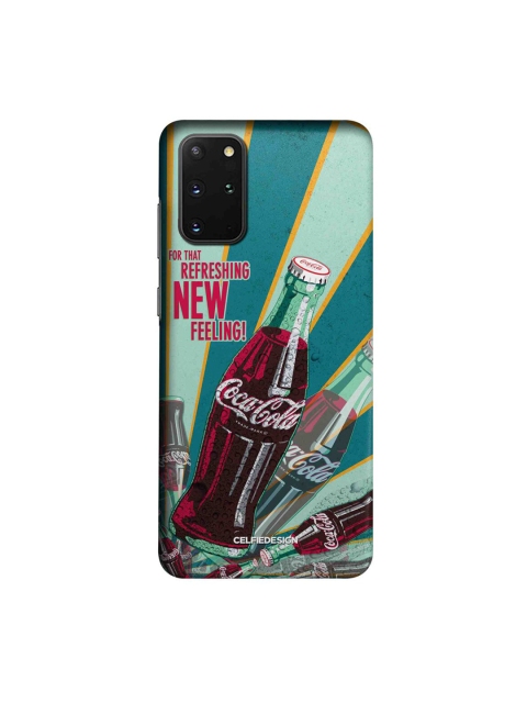 

CelfieDesign Multicoloured Coca-Cola Samsung Galaxy S20 Plus Slim Back Case, Multi