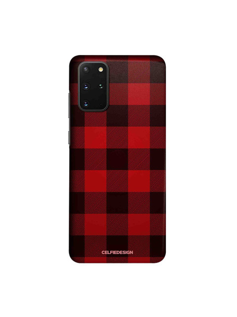 

CelfieDesign Red & Black Checkmate Samsung S20 PlusSlim Back Case