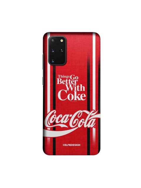 

CelfieDesign Multicoloured Coca-Cola Samsung Galaxy S20 Plus Slim Back Case, Multi