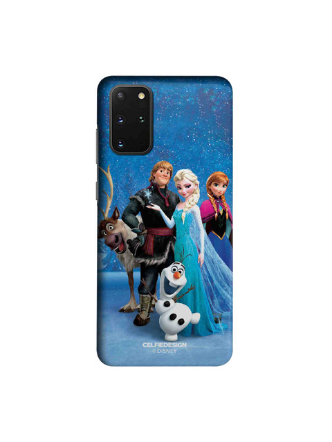 

CelfieDesign Blue and Black Frozen Together Samsung Galaxy S20 Plus Slim Back Case