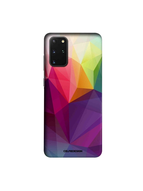 

CelfieDesign Purple & Green Crystal Art Samsung Galaxy S20 Plus Slim Back Case