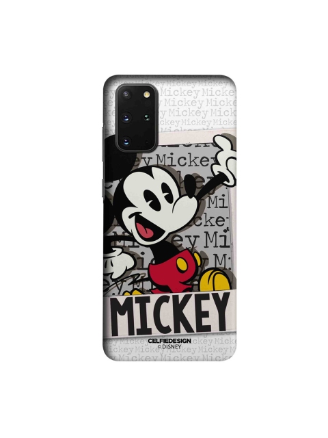 

CelfieDesign Multicoloured Hello Mr. Mickey Samsung Galaxy S20 Plus Slim Back Case, Multi