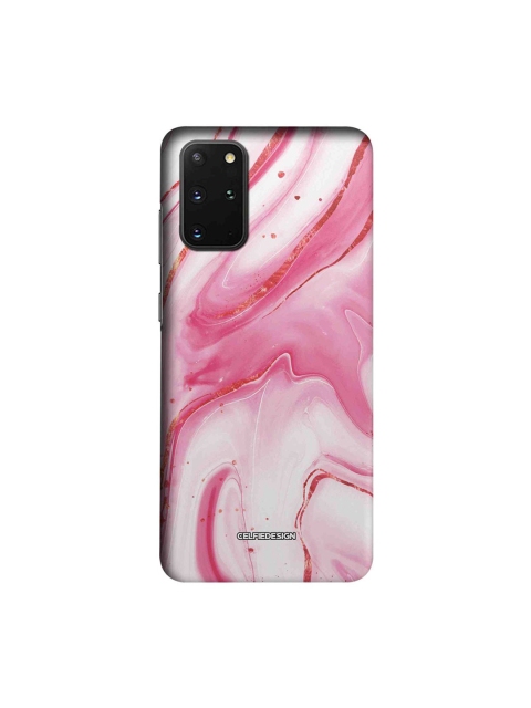 

CelfieDesign White & Pink Marble Mystic Cameo Samsung Galaxy S20 Plus Slim Back Case