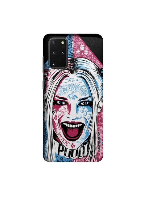 

CelfieDesign White & Blue Wicked Harley Quinn Samsung Galaxy S20 Plus Slim Back Case