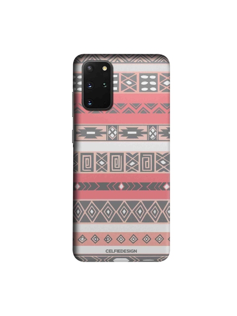 

CelfieDesign Peach & Grey Aztec Samsung S20 Plus Slim Back Case
