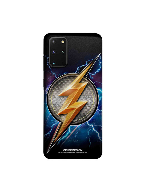 

CelfieDesign Multicoloured Flash Storm Samsung Galaxy S20 Plus Slim Back Case, Multi