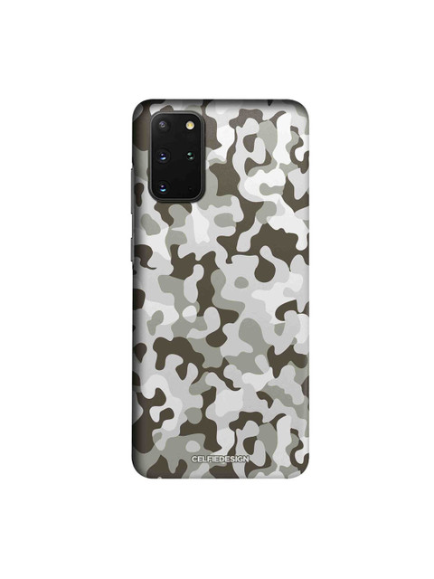 

CelfieDesign Olive & White Camo Samsung Galaxy S20 Plus Slim Back Case