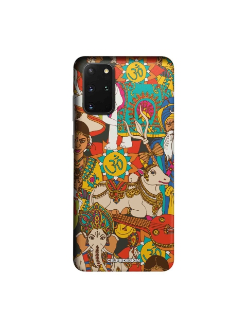 

CelfieDesign Red & Teal Namaste India Samsung S20 Plus Slim Back Case