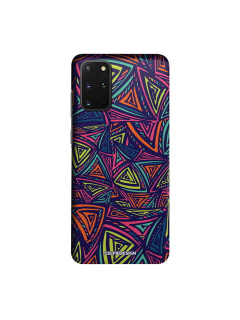 

CelfieDesign Blue And Yellow Neon Angles Samsung Galaxy S20 Plus Slim Back Case