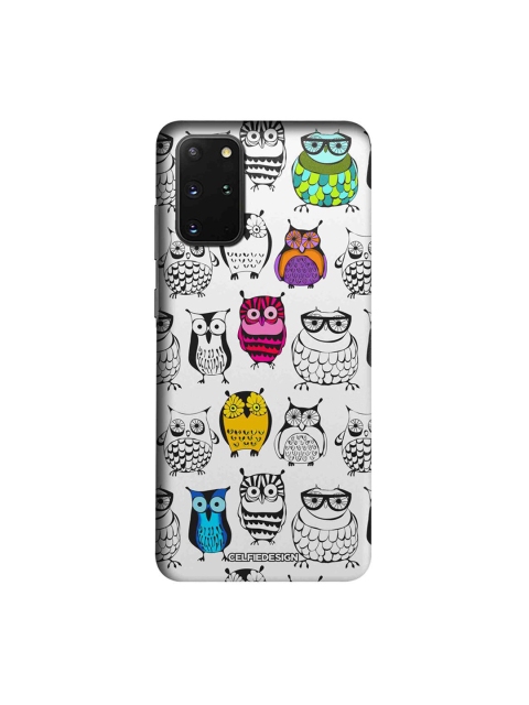 

CelfieDesign Multicoloured Owl Art Samsung Galaxy S20 Plus Slim Back Case, Multi