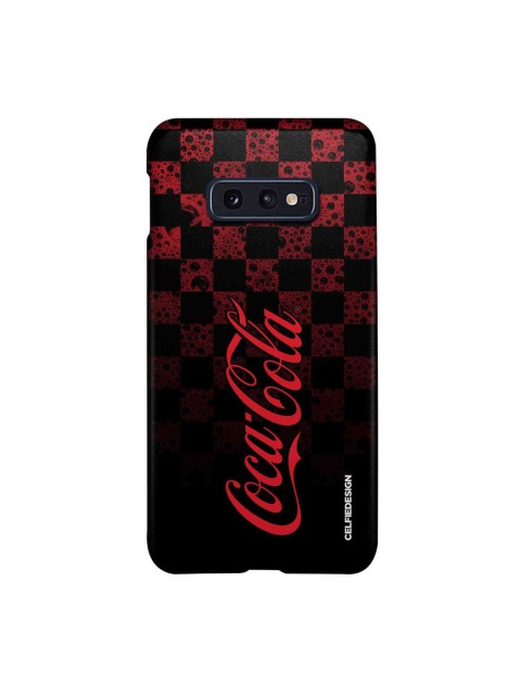 

CelfieDesign Black & Red Coca-Cola Slim Back Case for Samsung S10E
