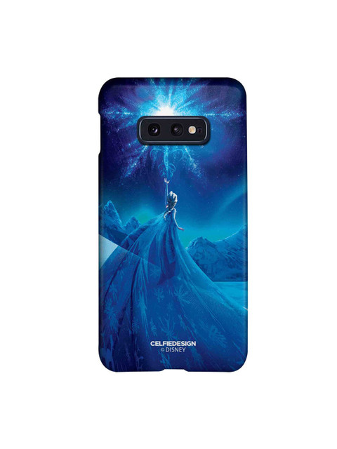 

CelfieDesign Blue Shining Bright Elsa Print Samsung S10E Back Case