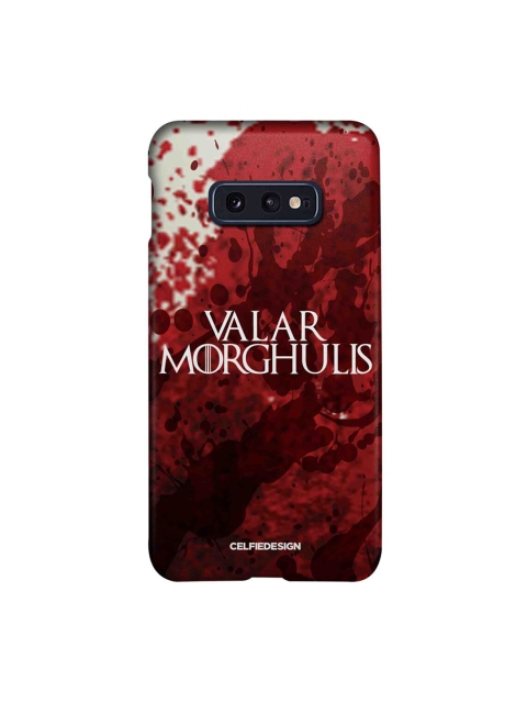 

CelfieDesign Red Valar Morghulis Printed Samsung S10E Slim Case