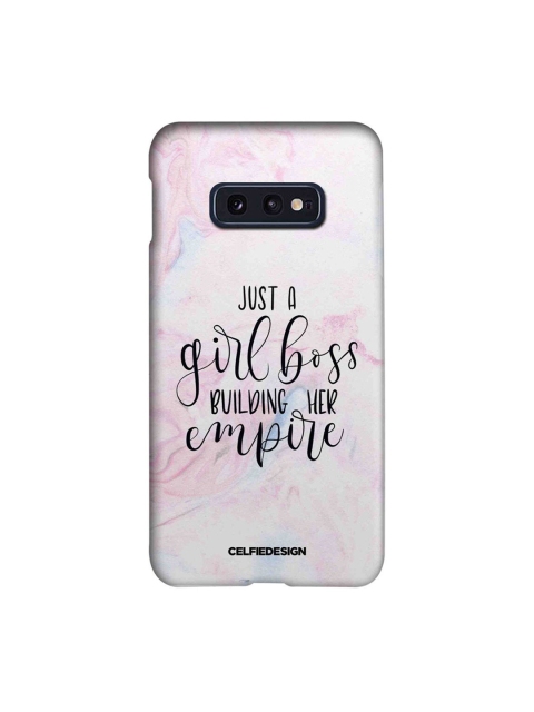 

CelfieDesign Multicolour Typography Printed Samsung S10E Back Case, Multi