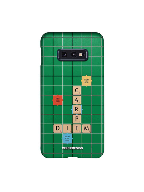 

CelfieDesign Green Scrabble Game Samsung S10E Slim Back Case
