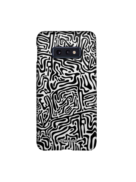 

CelfieDesign White & Black Maze Abstract Samsung S10E Slim Case