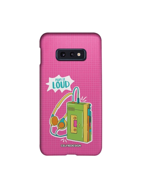 

CelfieDesign Pink Walkman Samsung S10E Slim Back Case