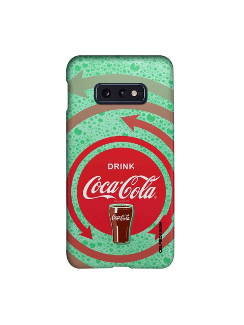 

CelfieDesign Green & Red Around the Coke Printed Samsung S10E Slim Case