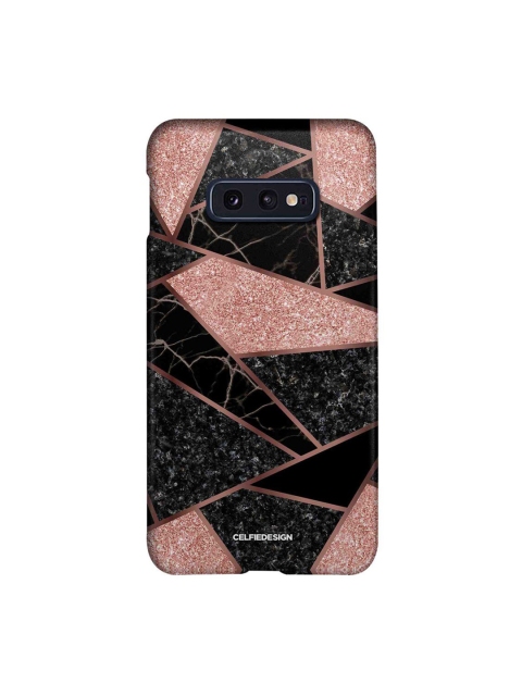 

CelfieDesign Black & Pink Marble New York Slim Case For Samsung S10E