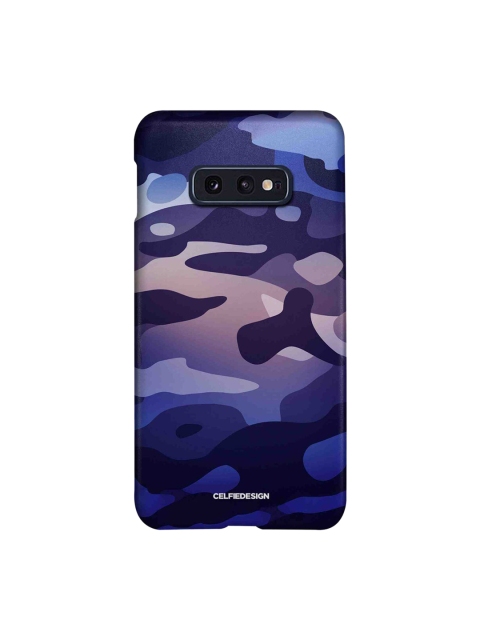 

CelfieDesign Blue Camo Cyber Grape Samsung Galaxy S10E Slim Back Case