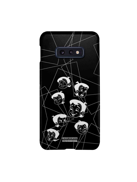 

CelfieDesign Black & White Moods Of Bheem Print Samsung S10E Back Case