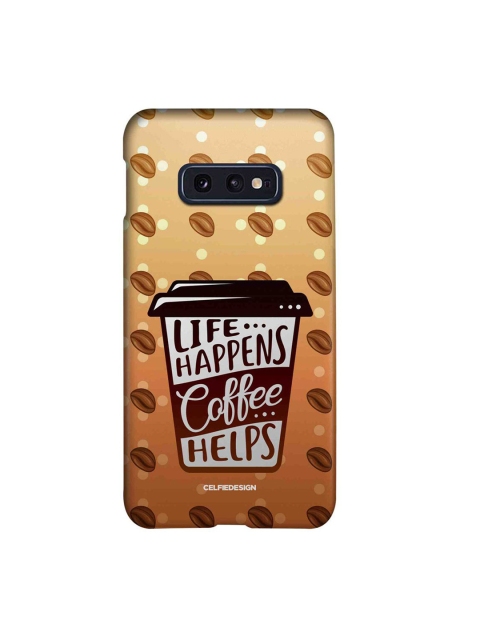 

CelfieDesign Multicolour Typography Printed Samsung S10E Back Case, Multi