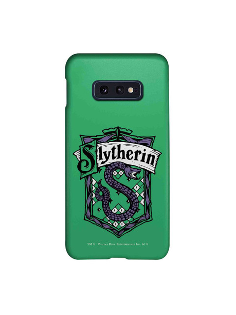 

CelfieDesign Slytherin Printed Samsung S10E Slim Back Case, Green