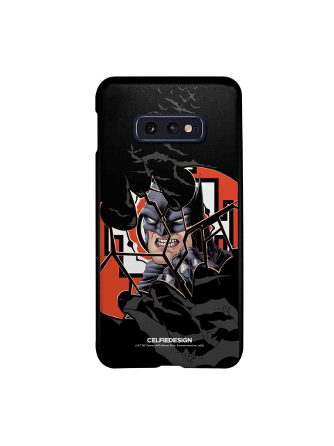 

CelfieDesign Black & Red Angry Bat Samsung Galaxy S10E Slim Back Case