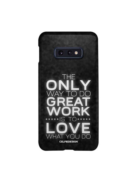 

CelfieDesign Love What You Do - Slim Case for Samsung S10E, Multi