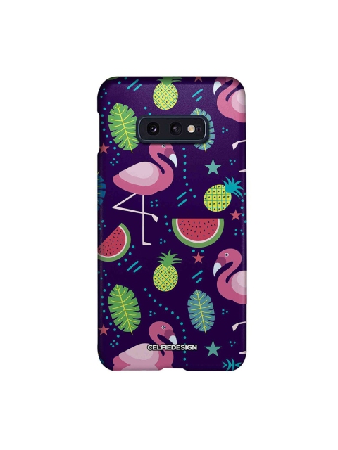 

CelfieDesign Multicoloured Flamingo Printed Samsung S10E Slim Case, Multi