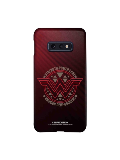 

CelfieDesign Maroon Wonder Woman Stamp Samsung S10E Slim Back Case