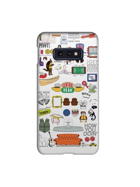 

CelfieDesign Multicoloured Friends Doodle Printed Samsung S10E Slim Case, Multi