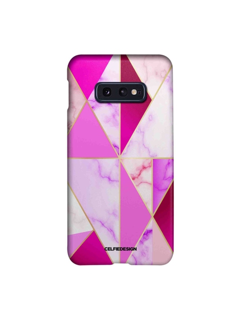 

CelfieDesign Multicolored Marble Pink Crush Samsung Galaxy S10E Slim Back Case, Multi