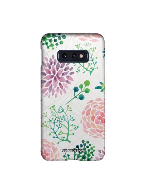 

CelfieDesign Multicoloured Ferns and Flowers Printed Samsung S10E Slim Case, Multi