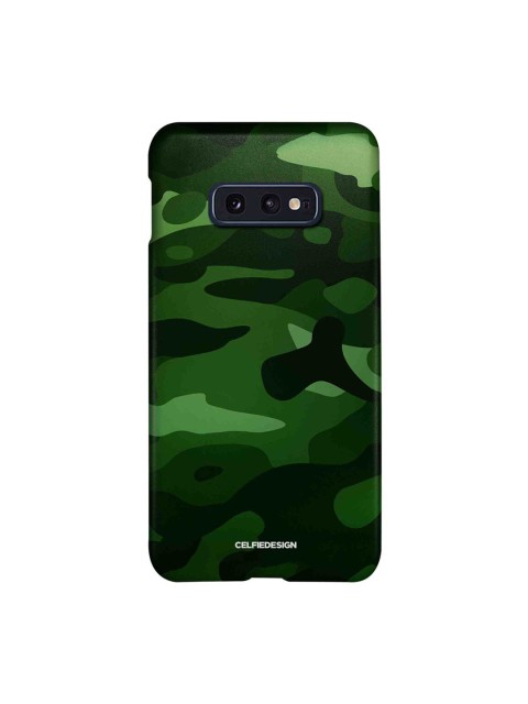 

CelfieDesign Green & Black Camouflage Slim Back Case for Samsung S10E