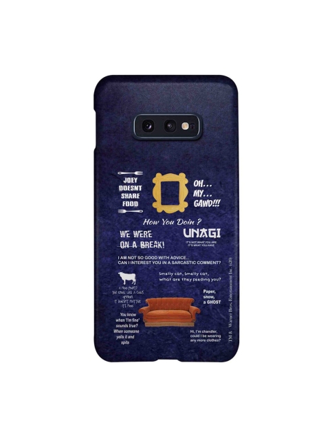

CelfieDesign Blue & White Friends Essentials Samsung Galaxy S10E Slim Back Case