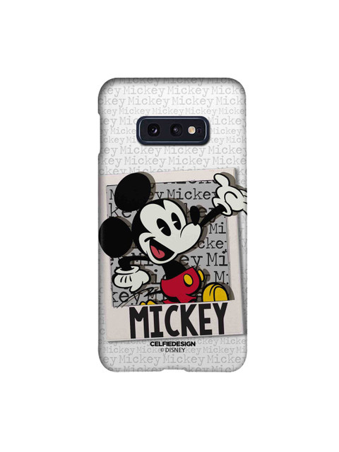 

CelfieDesign Black & Red Hello Mr Mickey Samsung Galaxy S10E Slim Back Case