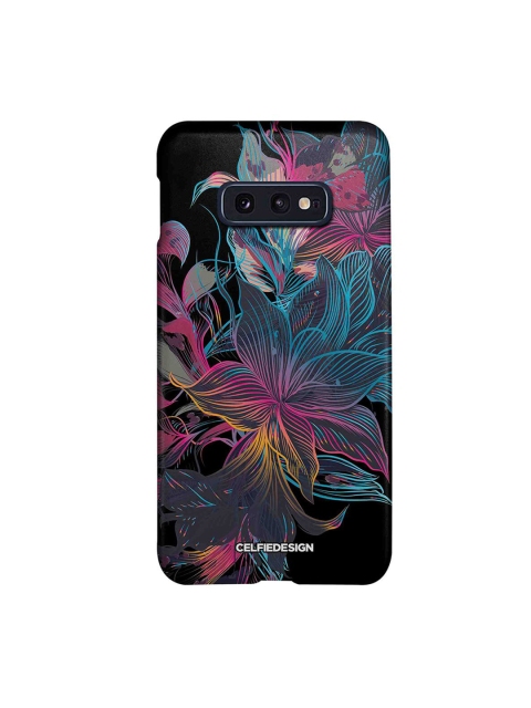 

CelfieDesign Neon Flowers - Slim Case for Samsung S10E, Multi