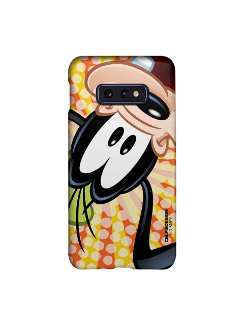 

CelfieDesign Multicoloured Goofy Upside Down Samsung S10E Slim Back Case, Multi