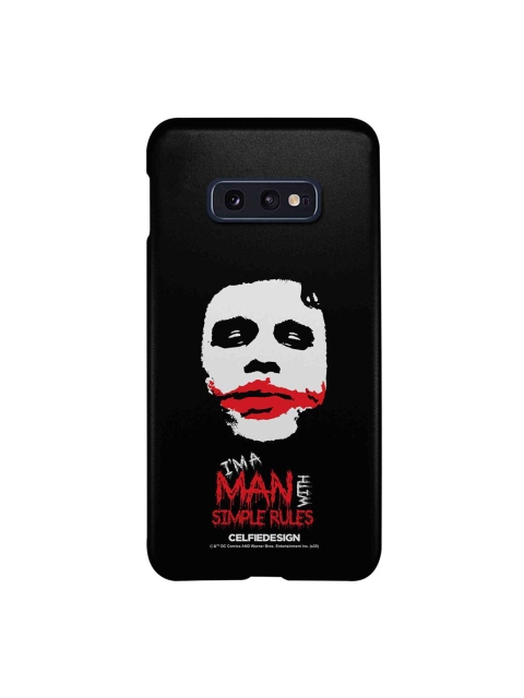

CelfieDesign Black Man With Simple Rules Samsung S10E Slim Case
