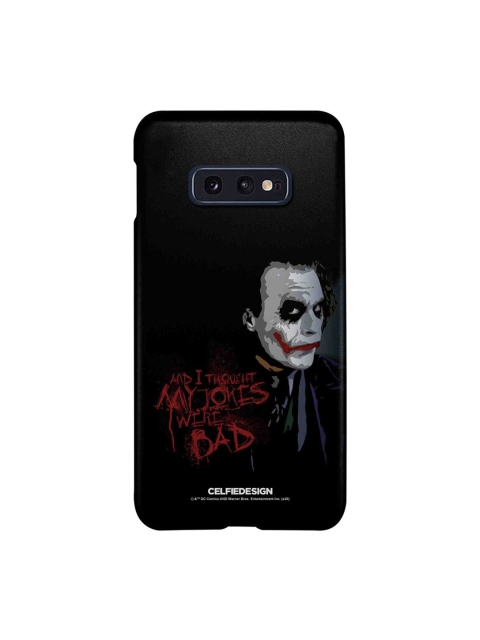 

CelfieDesign Black Jokers Sarcasm Samsung Galaxy S10E Slim Back Case