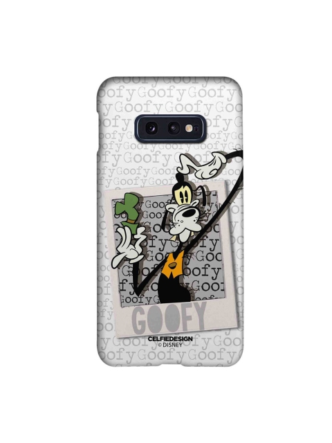 

CelfieDesign Samsung S10E Hello Mr Goofy Print Slim Back Case, Multi